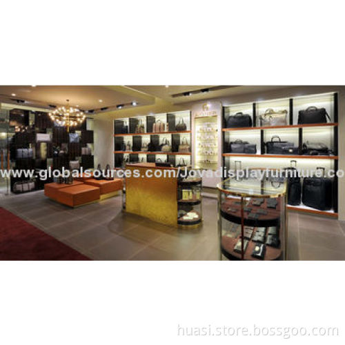 Bag display showcase for name handbag shop decorationNew